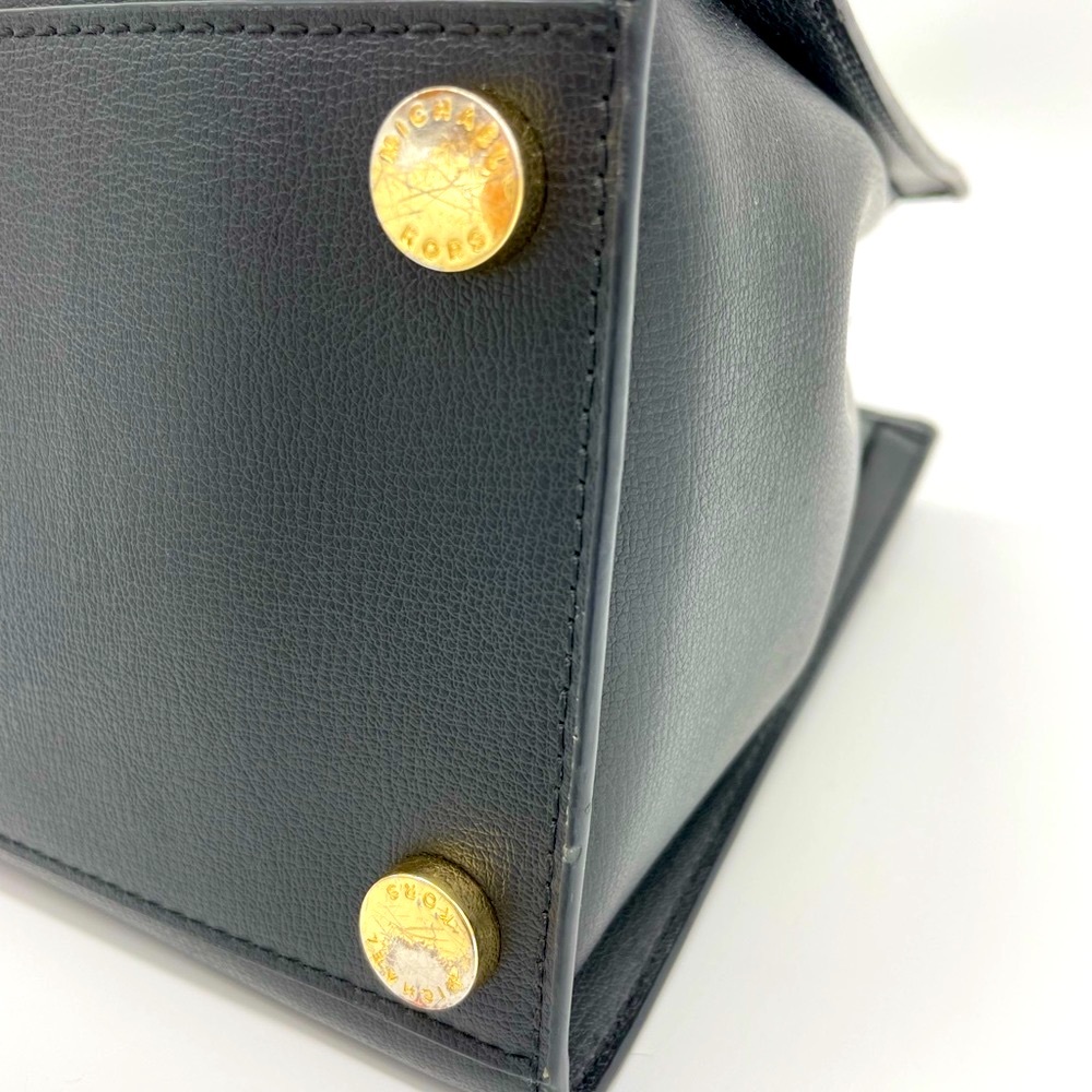 🥳SOLD🥳🔥👜 Michael Kors Black & Gold Purse 👜🔥 - Picture 10 of 15